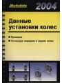 Данные установки колес 2004