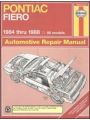 Pontiac Fiero (1984-1988 гг.) Haynes Manual